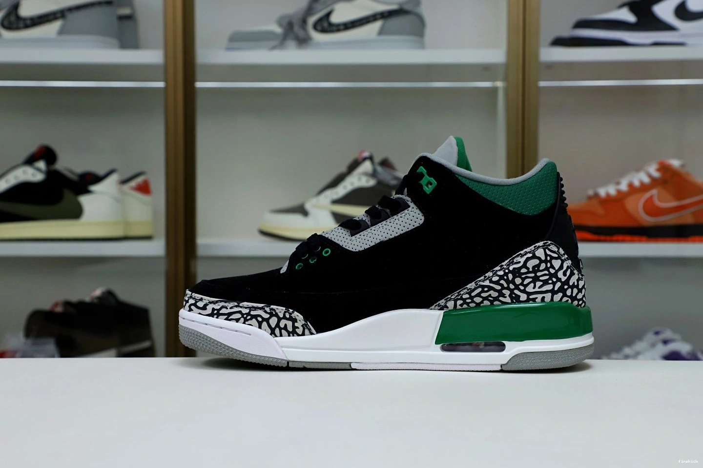GREEN AIR 3 JORDAN PINE 0729